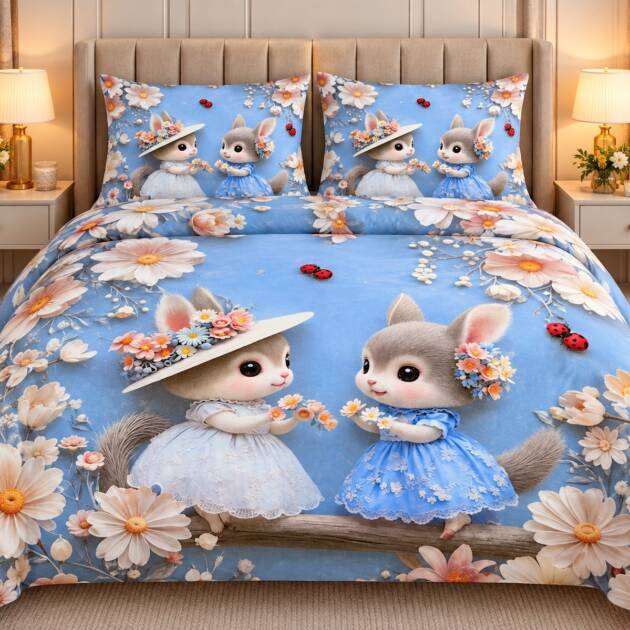 Blue Bunny Garden 