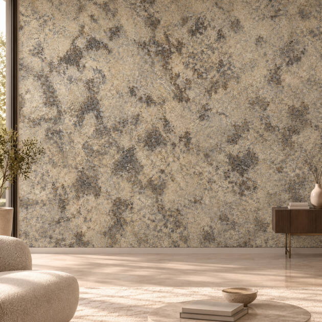 Champagne Stone – Luxury Glass Beads Wallpaper