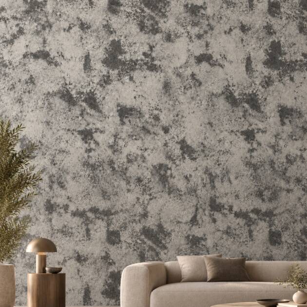 Charcoal Elegance – Luxury Glass Beads Wallpaper