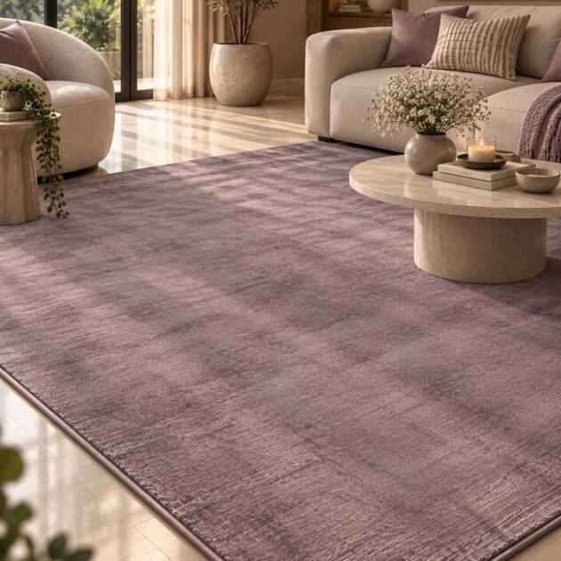 Barclay Dusky Mauve Velvet Carpet – Muted Blush