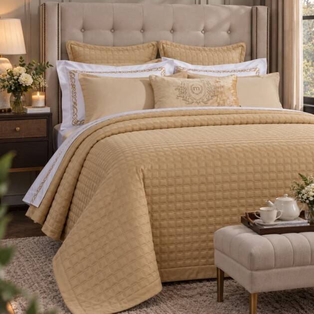 Golden Sand Luxe – 11 Piece Premium Quilt Set