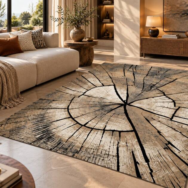 Timeless Oak – Nature-Inspired Designer Carpet