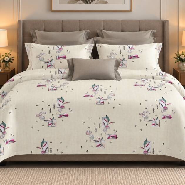 Ivory Pink Bloom