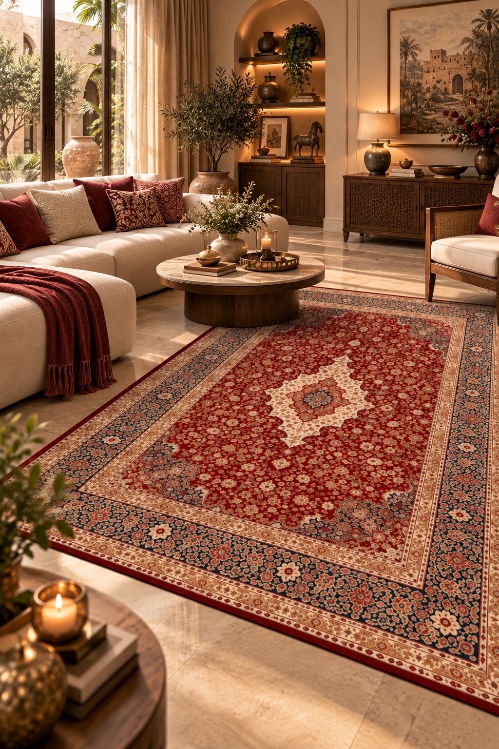 Shahi Mehrab – Royal Vintage Carpet
