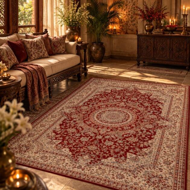 Shahi Gulzar – Royal Vintage Carpet